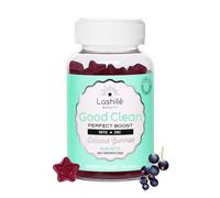 Lashilé Beauty - Complément Alimentaire - Peau Nette & Anti-Imperfections - Régule le Sébum & Purifie - Good Clean Vitamines - Made in France- Bardane, Ortie, Zinc - Cure 1 Mois 60 Gummies