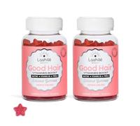 Lashilé Beauty - Complément Alimentaire - Pousse accélèrée, Croissance & Fortification des cheveux - Good Hair Vitamines - Made in France - Biotine, Zinc Vitamine B8, C, B6 - Cure 2 Mois 120 Gummies