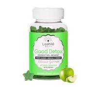 Lashilé Beauty - Good Detox - Détoxifie & Rééquilibre l’Organisme - Complément Alimentaire Végan - Made in France - Bouleau, Pensée Sauvage, Probiotiques - Cure 1 Mois (60 Gummies)