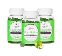 Lashilé Beauty - Good Detox - Détoxifie & Rééquilibre l’Organisme - Complément Alimentaire Végan - Made in France - Bouleau, Pensée Sauvage, Probiotiques - Cure 3 Mois (180 Gummies)