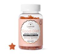 Lashilé Beauty Good Diet Gummies Coupe Faim Satiété Minceur Perte de Poids | Complément alimentaire coupe faim - Gummies caroube, chrome, L-tyrosine - Moins de fringales, satiété durable - 60 gummies