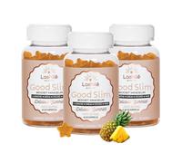 Lashilé Beauty - Good Slim - Brûle-Graisse Puissant & Silhouette - Aide à la Perte de Poids - Complément Alimentaire - Made in France - L-Carnitine, Maté, Vitamines C & B6 - Cure 3 Mois (180 Gummies)