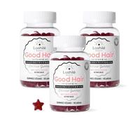 Lashilé Beauty - Gummies Anti-Chute Cheveux - Croissance & Fortification capillaire - Complément Alimentaire Anti-Chute Cheveux - Good hair women - Biotine Zinc Vitamine B6 - Cure 3 Mois 180 Gummies