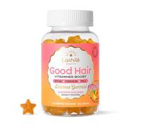 Lashilé Beauty - Gummies cheveux - Pousse accélèrée Croissance & Fortification des cheveux - Complément Alimentaire - Good Hair Summer - Biotine Zinc Vitamine B8 C - Cure 1 Mois 60 Gummies