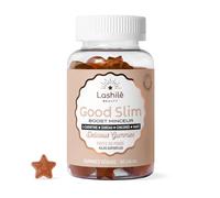 Lashilé Beauty - Gummies Contrôle et perte de poids - Perte du poids Puissant & Silhouette - Good Slim - Complément alimentaire Minceur - L-Carnitine Maté Vit C & B6 - Cure 1 Mois 60 Gummies