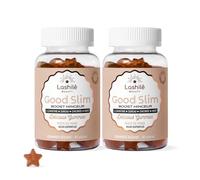 Lashilé Beauty - Gummies Coupe Faim - Coupe-Faim Puissant & Contrôle de l’Appétit - Good Diet - Complément alimentaire Minceur - Caroube Chrome L-Tyrosine - Cure 2 Mois 120 Gummies