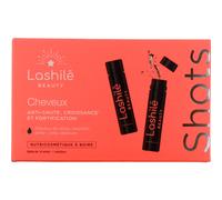 Lashilé Beauty - Complément Alimentaire - Formule 3 en 1 - Anti-chute, croissance et fortification - Shots cheveux - Cheveux de vénus, roquette, prêle, sélenium - Made in France - Programme 14 Jours