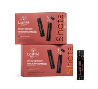 Lashilé Beauty - Shots Minceur à Boire 14 Jours - Guarana, Fer, Chrome - Complément Alimentaire Perte de Poids - Vegan Sans Sucres - Goût Pêche Mangue - Programme 1 Mois