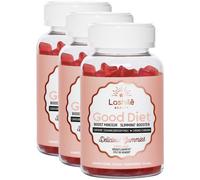 Lashilé Good Diet Boost Minceur Coupe-Faim Complément Alimentaire Végan 60 Gummies Promo 2+1 Gratuit