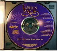 LaShun Pace - Just Because God Said It