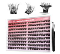LASHVIEW Lot de 198 cils auto-adhésifs en 3 secondes - Super portabilité - Facile pour les débutants - Tenue 24 heures - Idéal pour toutes les occasions - 10-16 mm (A07)