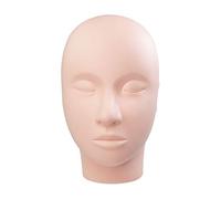 Lashview Training Mannequin Manikin Model Flat Head Practice Eyelash Extension by Lashview