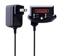 Lasica Compatible avec le chargeur de batterie au lithium Black and Decker 20 V LCS1620B compatible avec Black & Decker 20 V Max batterie au lithium LBXR20 LBXR2020-OPE LB2X3020 LB2X4020 LBX4020