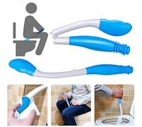 LASIEYO Fesse Aide aux Toilettes, Outils D'aide à La Toilette Essuie-Glace Inférieur Poignée, Aides de toilette légères pliables pour l'essuyage pour Personnes Âgées Handicapées