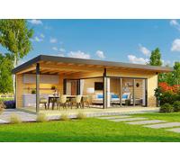 Lasita Abri de jardin en bois d’épicéa brut Domeo 10 - 38,2 m² - 7015741.30