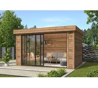 Lasita Abri de jardin en bois toit plat 10 m² - Scala 2 - 2865919.30