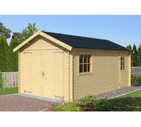 Lasita Garage en bois brut 34 mm 5,40 x 3,00 m - Dillon 16,2 m² - 3415496.30