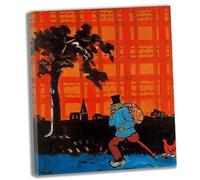 Lasite Rene Magritte《Jean-Marie》Impressions Sur Toile D'art Mural Salon Décorations de Chambre à Coucher Tendue et Encadrée Decoration à La Maison Tableaux(Encadrée,（30x36cm12x14inch