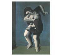 Lasite Rene Magritte《jours titanesques》Toile Affiche Imprimer De Peinture Décoration De Style Surréalisme Murale d'art l'image d'œuvres d'art pour sur Print Toile（60x84cm） 24x33inch,Sans Cadre