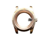 Lasitech 1 pièce 40 mm Compatible avec Les modèles M8285/8215, Mouvement/Cadran, boîtier en Acier, Accessoires de Montre for Homme, Bracelet, boîte, Verre Saphir(3 Silvery Nail)