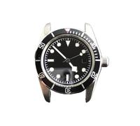 Lasitech 1 pièce 41 mm FIT M8215 Mouvement/Cadran Montre Homme Boîtier en Acier Accessoires Bracelet Bracelet Boîte Verre Saphir(5 no Movement)