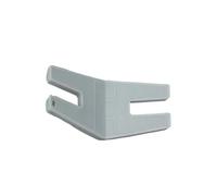 Lasitech Accessoires de Couture, Plaque dégagement, Outil, Bouton, Pied-de-biche, Bosse, Machine Domestique, 1 pièce(Large)