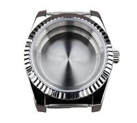 Lasitech Boîtier DJ NH35 36 mm/39 mm en Acier Inoxydable et Verre Saphir, pièces de Rechange for Montre NH35/NH36(39 Case Only Flu WMS,Glock Clasp)
