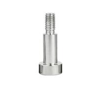 Lasitech Boulon À Vis Épaulement en Acier Inoxydable 304, Douille Hexagonale, Roulement Rouleaux, M2.5 M4 M8, 1 10 Pièces(3mm,D3xM2.5-10pcs)