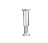 Lasitech Connecteur De Rivet 304, Écrou Manchon Joint avec Vis M2 M3 M4 M5 M6 M8 M10 for Meubles Hexagonaux, 1 À 20 Pièces(Nut Length 25mm,M6(D-8mm) 5pcs)