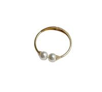 Lasitech Embrasses de Rideaux décoratives en métal avec Boucle Perles, Accessoires décoration for la Maison, 1 pièce(Gold 1,S)