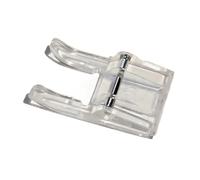 Lasitech Lot de 2 Pieds-de-biche à Broder Transparents à Fixation Rapide et Bout Ouvert P60794W for Toutes Les Machines à Coudre à Tige Basse Singer Brother 832427103