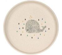 Lassig - Assiette Little Water Baleine PP-Cellulose beige Beige G