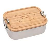 Lassig - Boîte à goûter, Lunch box inox bambou Adventure multicolore multicolore G