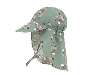 Lassig - Casquette protège nuque anti-UV Scooter/Chien vert - 07-12 mois