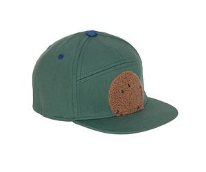 Lassig - Casquette visière plate Little Gang Smile vert océan - 1 - 2 ans