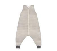 Lassig - Gigoteuse avec jambes Rayé gris anthracite TOG 2,5 - 12 - 24 mois