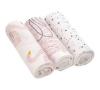 Lassig - Lange divinement doux L Little Water Cygne, boîte de 3 pcs, 80 x 80 cm G