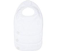 Bavoirs éponge Naissance lot de 3 - Lässig - Blanc - Mixte