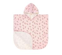Lassig - Poncho de plage Ice Cream Rose Pâle