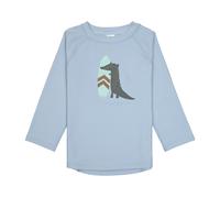 Lassig - T-shirt anti-UV manches longues Crocodile bleu ciel - 03-06 mois