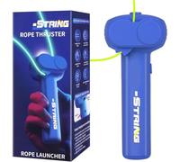 Lasso Shooterm Hélice de lanceur de cordes pour enfants, Glow in The Dark Lasso, jeu Shooter String Toy, jouet de tir à la main avec fermeture éclair