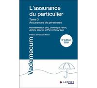 L'assurance du particulier - Tome 3 : Assurances de personnes