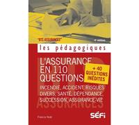 L'assurance en 110 questions 4e édition Incendie accident risques divers santé dépendance succession assurance-vie - Francis Noël - SEFI - broché - Guide
