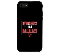 L'assurance est Une Mauvaise idée de Jeu de Casino Amusant Un concessionnaire de Cartes Coque pour iPhone SE (2020) / 7/8