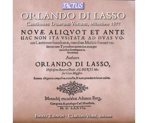 Lassus : Cantiones Duarum Vocum
