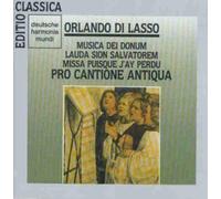 Lassus / Pro Cantione Antiqua – Musica Dei Donum – CD – Harmonia Mundi