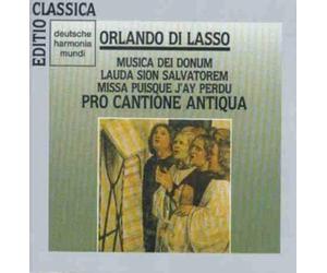 Lassus / Pro Cantione Antiqua - Musica Dei Donum