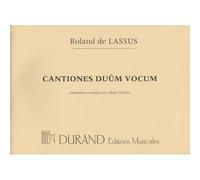 LASSUS R. - CANTIONES DUUM VOCUM - Partitions