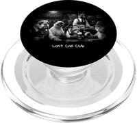 Last Call Club - Chiens et Chats fumant et Buvant PopSockets PopGrip pour MagSafe