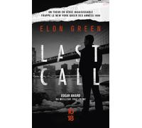 Last Call - Elon Green - 10/18 - Poche - Roman